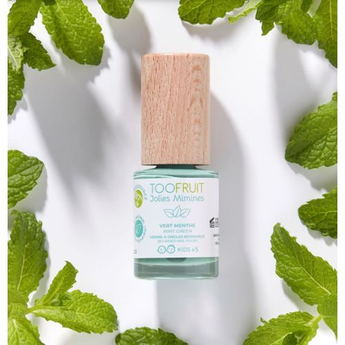 Toofruit - Jolies Mimines - Vernis Vert Menthe 10ml Vert