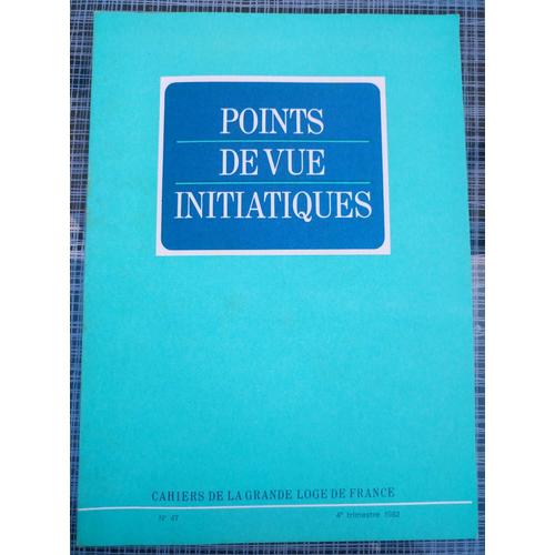 Points De Vue Initiatiques N47