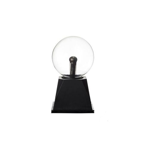 Boule De Plasma Déco "a Poser" 21cm Noir - Paris Prix