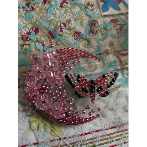 Broche Lune Papillon 