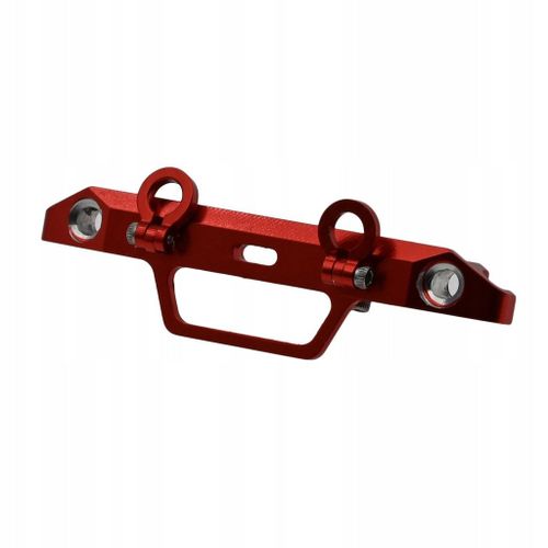 Pare-Chocs Avant De Voiture Rc Crawler Pare-Chocs Avant De Rechange Rouge