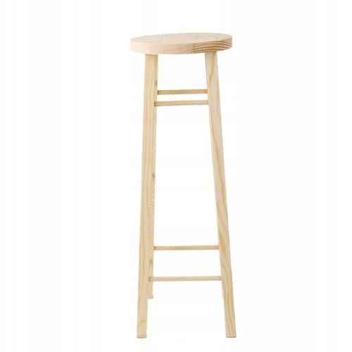 Tabouret De Bar Rond En Bois Délicat Pour 1/3
