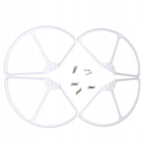 Cadre De Protection D'hélice De Drone Rc En 4 Pièces, Blanc-Dishiqing