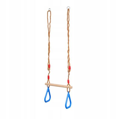 Trapèze Pour Enfants, Barre Pivotante, Anneaux De Gymnastique En Bois