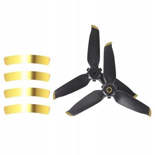 Mini Hélices De Mini Drone Rc 1 Paire D'autocollants Dorés-Nokksackk