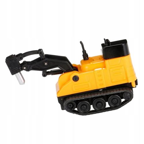 Le camion de construction suit le dessin noir pour les enfants