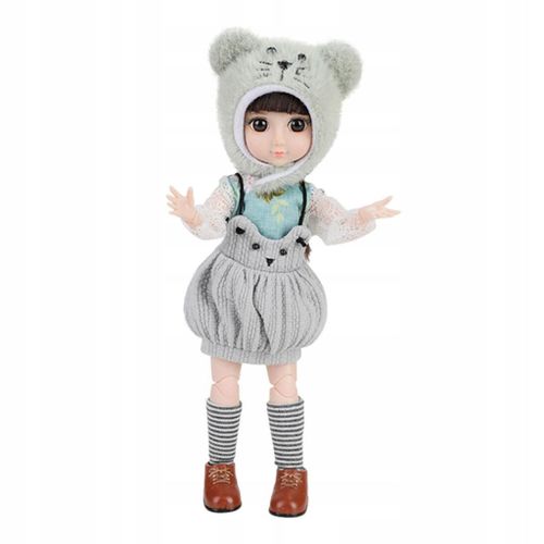 14,2 Pouces Poupée Américaine Bjd Habiller Rat Gris