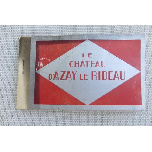 Album +Cartes Postales "Le Chateau D'azay Le Rideau" Ancien+