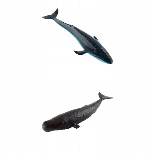Lot de 2 figurines souples éducatives en forme d'animaux