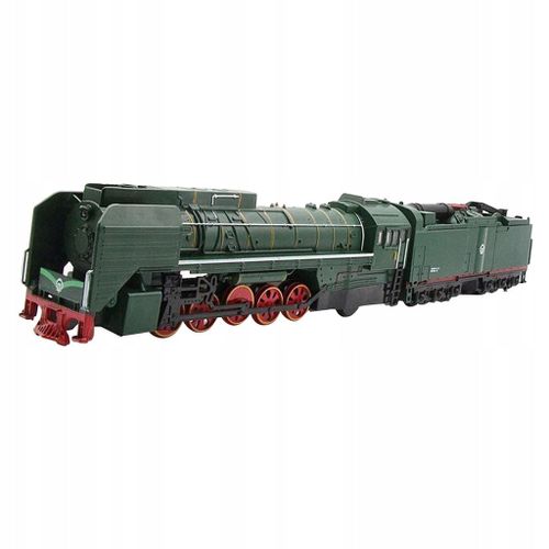 Train à vapeur léger Locomotive Train Vert