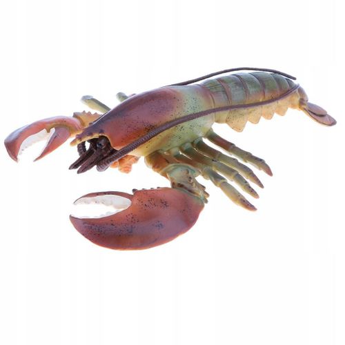 Figurines d'animaux marins en forme de homard cyan de 9 pouces