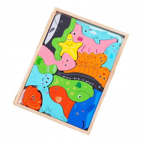 Puzzle Montessori sur les animaux