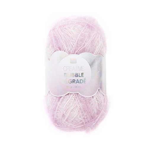 Pelote De Fil À Tricoter Creative Bubble Degrade ¿ Rico Design 05 Lilas Clair
