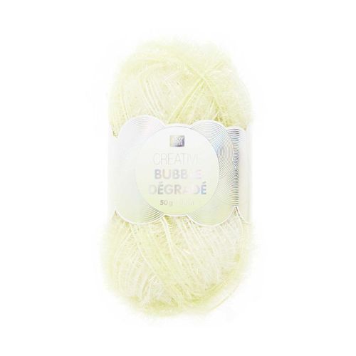 Pelote De Fil À Tricoter Creative Bubble Degrade ¿ Rico Design 01 Jaune
