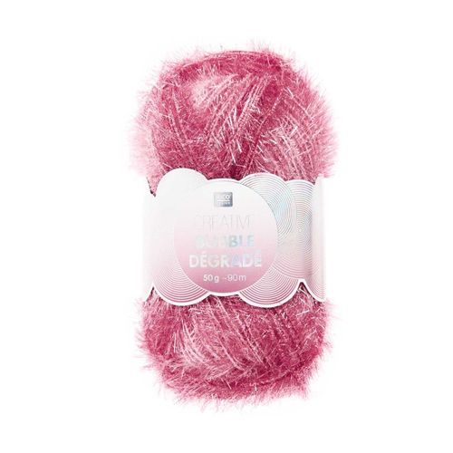 Pelote De Fil À Tricoter Creative Bubble Degrade ¿ Rico Design 04 Rouge