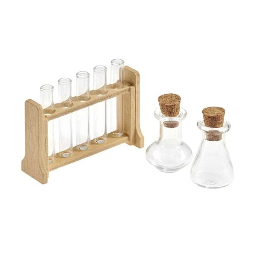 Kit De Laboratoire Miniature Pour Le Monde Des Lutins - Rico Design Marron