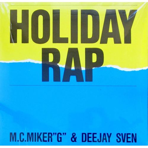 Maxi 45 Tours Vinyl Holiday Rap/Holiday Rap [Vinyl Lp] Mc Miker G. & Dj Sven Format : Album Vinyle