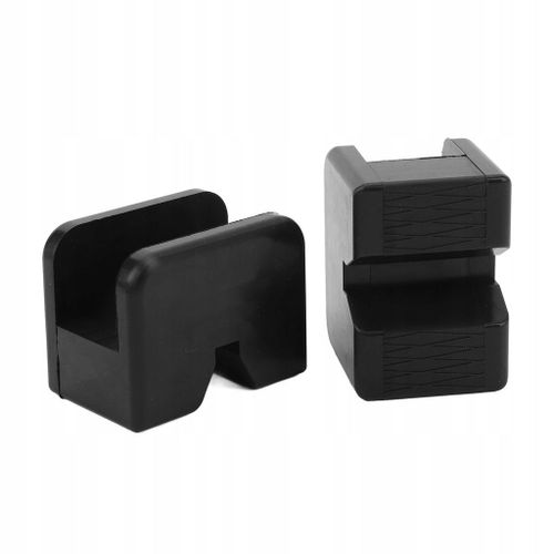 Lot de 2 supports d'essieu en caoutchouc pour cric universel I4
