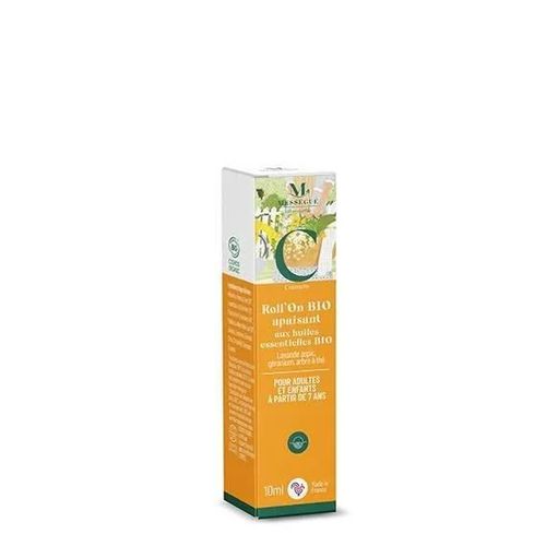 Messegue Roll'on Bio Apaisant Aux Huiles Essentielles Bio Pour Un Effet Apaisant Roll'on De 10 Ml 