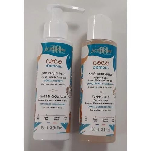 Activilong Set De Mini Soin Exquis 3-En-1 Coco D'amour + Gelée Gourmande 