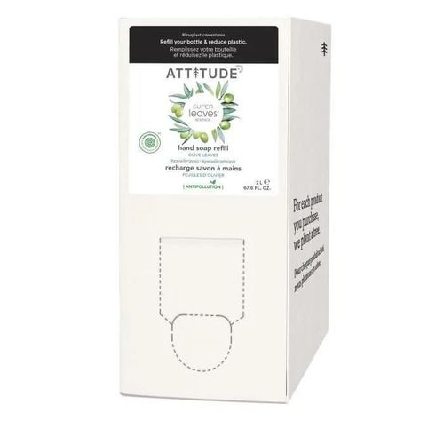 Attitude Recharge Savon Liquide À Mains 2 Litres Feuilles D'oliver 