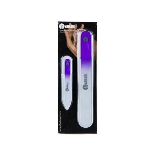 Yahari Limes En Verre 2 Unites Soin Des Ongles Multicolore
