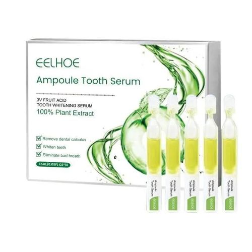 Ampoule Toothpaste Ampoule Tooth Serum Ampoule Essence Toothpaste, 3v Fruit Acid Teeth Essence, Removal Of Tartar And Plaque 