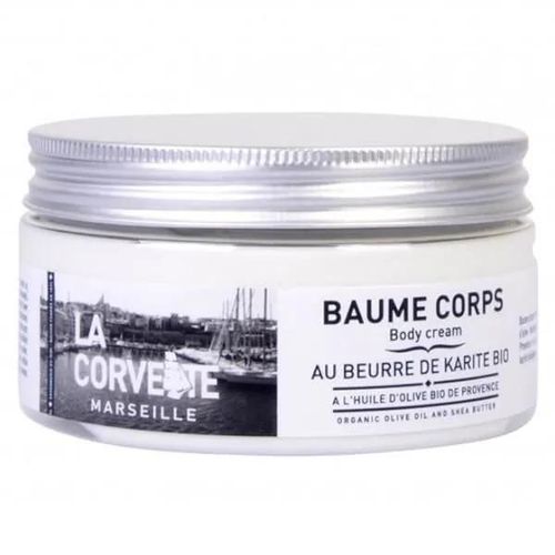 Baume Corps - La Corvette - 200ml - Huile D'olive Bio - Beurre De Karité Bio - Sans Parabène 