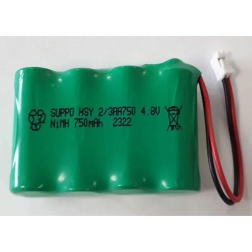 1 Pc Batterie Suppo Hsy 2/3aa750 4.8v Nimh 750 Mah 2322 Accessoire Modélisme Pour Jouet Rc Voiture Robot-Autre