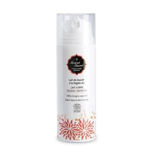 Lait De Beauté Corps À La Nigelle Bio 200ml Secret Sacre 