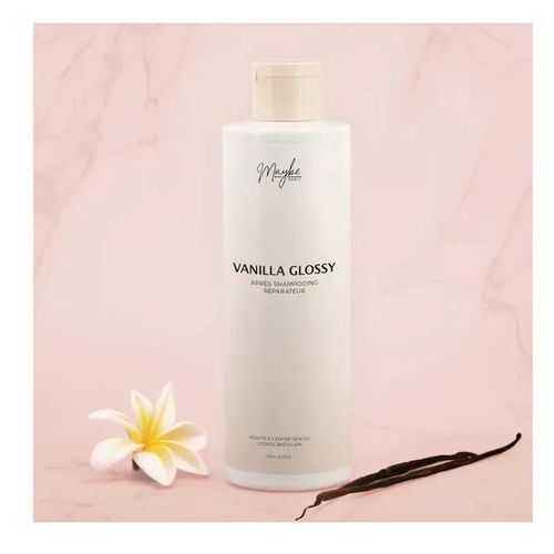Maybe Vanilla Glossy Après Shampooing Réparateur Naturel 250 Ml 