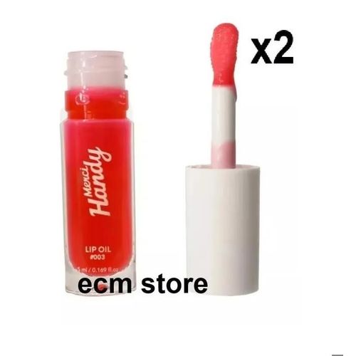 Merci Handy Lot De 2 Huile Hydratante 003 Pour Les Lèvres Lip Oil 5 Ml Soin Lèvres 