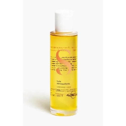 Seasonly Huile Démaquillante 100ml Calendula & Coco Démaquille Nettoie 