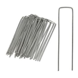 Relaxdays Piquet De Fixation Lot De 25 Sardines Tente Piquet Ancrage Sol Jardin 15 Cm Longueur Acier Galvanisé, Argent