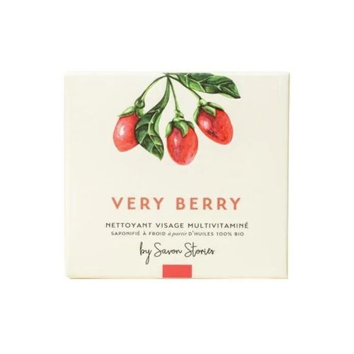 Savon Stories - Nettoyant Visage Multivitaminé - Very Berry 50grs 