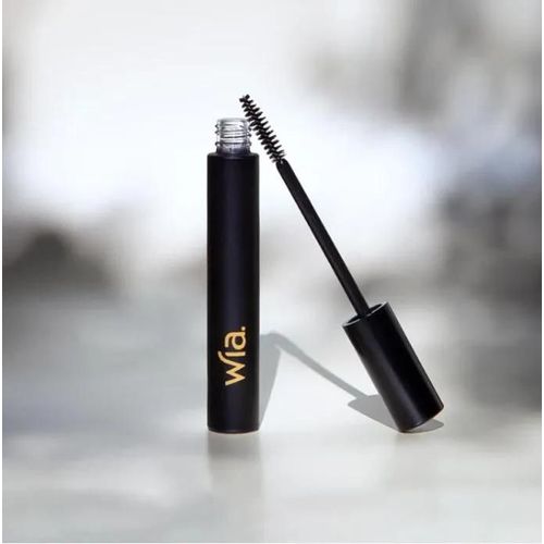 Wia - Mascara Soin D'origine Naturelle Brosse Réutilisable - Definition Teinte Noire Intense 10ml Multicolore