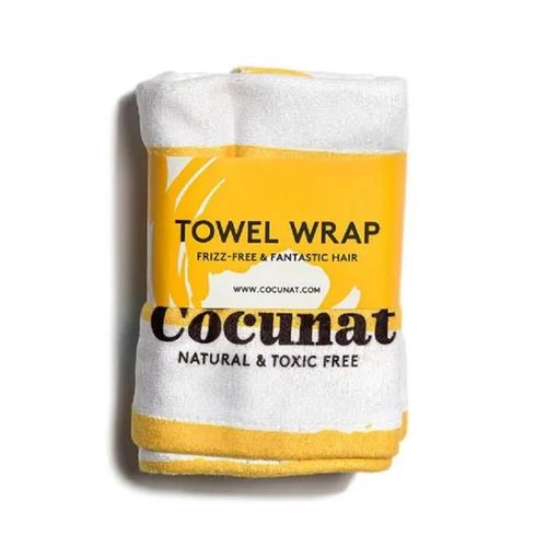Cocunat - Serviette Turban Anti-Frisottis 28x63 Cms