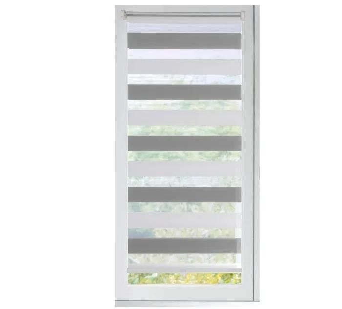 Store De Fenetre Store Store J/N Automatique 50x150 Gris En Polyester
