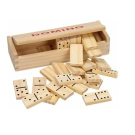 Domino En Bois Vierge 28 Pcs Jeu De Société