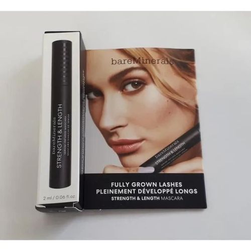 Bareminerals Strength & Length Mini Mascara 2 Ml Extreme Black Noir Multicolore