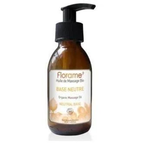 Florame Aromathérapie Huile Massage Base Neutre Bio 120ml 