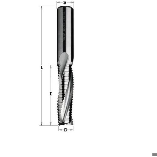 CMT 19520012 Fraise hélicoïdale 20mm, tige 20mm - Gauche