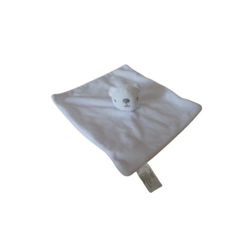 Doudou Ours Blanc Plat Comme Neuf Zeeman