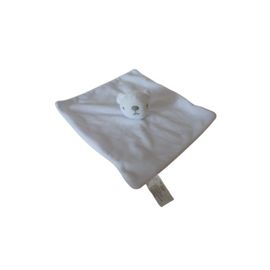 Doudou Ours Blanc Plat Comme Neuf Zeeman