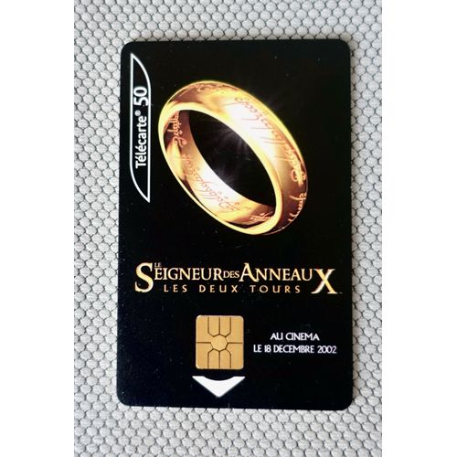 Télécarte France. Cinema. Film Seigneur Des Anneaux 4. L' Anneau. Octobre 2002. 50 Unités. Gem2. F1255 . 900 000 Exemplaires