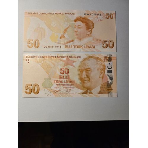 Billet 50 Livres Turques