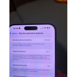 Vend Iphone 15plus Bleu