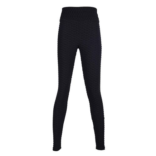 Pantalon De Yoga Taille Haute Pour Femmes Contrôle Du Ventre Collants De Lifting Des Fesses Noir M