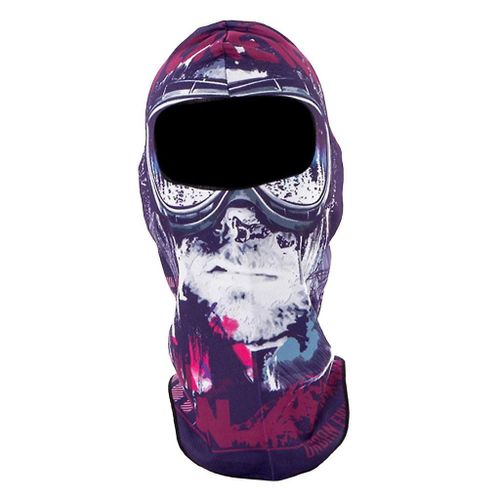 Respirant Balaclava Face Full Mask Cap Dustproof Face Cover Hat Skull D