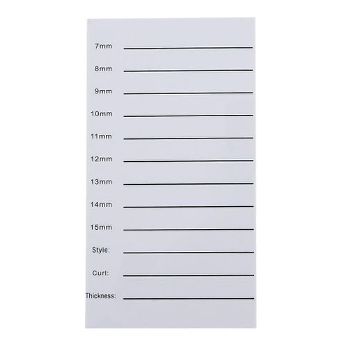 Plateau d¿extension de cils en plastique colle porte-palette tampon lash plaque stand board